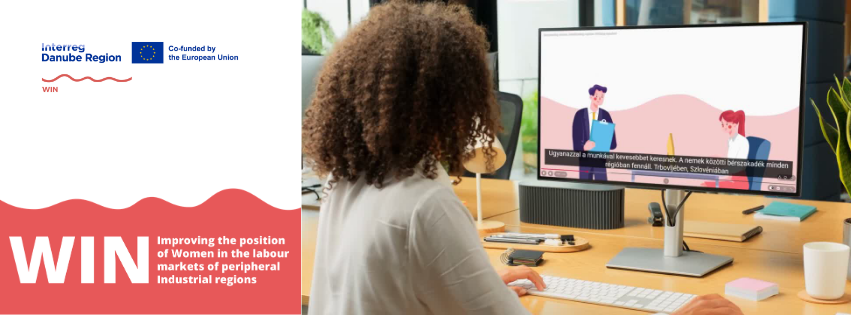 Új videó mutatja be, hogyan segíti a WIN projekt a nők munkaerőpiaci esélyeinek javítását