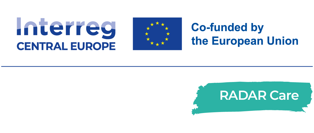 Logo of the RADAR Care Interreg Central Europe project